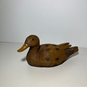 Mallard Duck Figurine Duck Decoy Dated Relic Art Circa 1979 Bruno Desantis